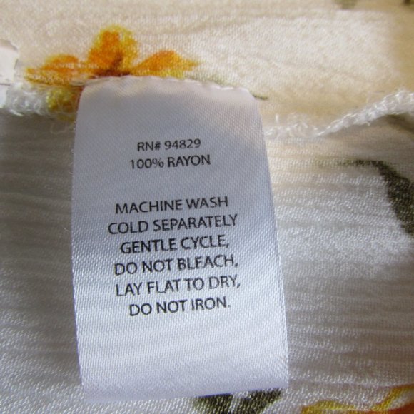 Derek Heart large floral shirt - Picture 6 of 6